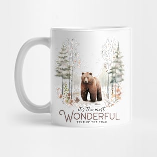 Winter Woodland Quote Mug